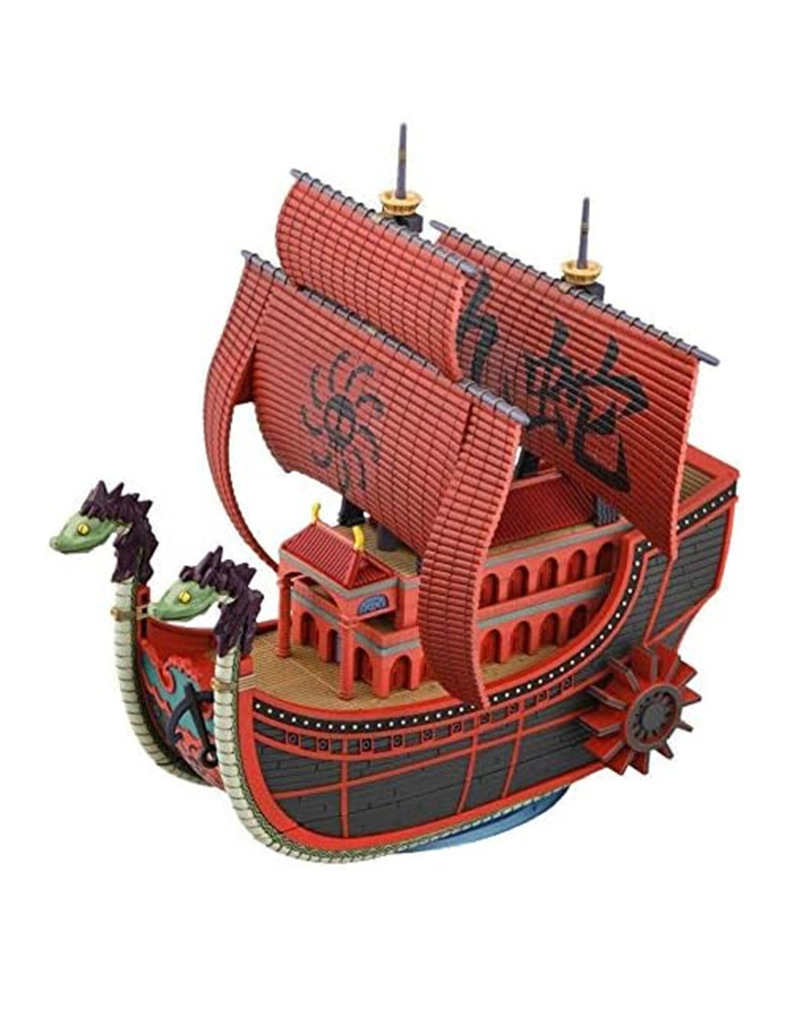Ban Dai One Piece Grand Ship Collection Boa Hancock Nine Snake Ship 06 Model Kit