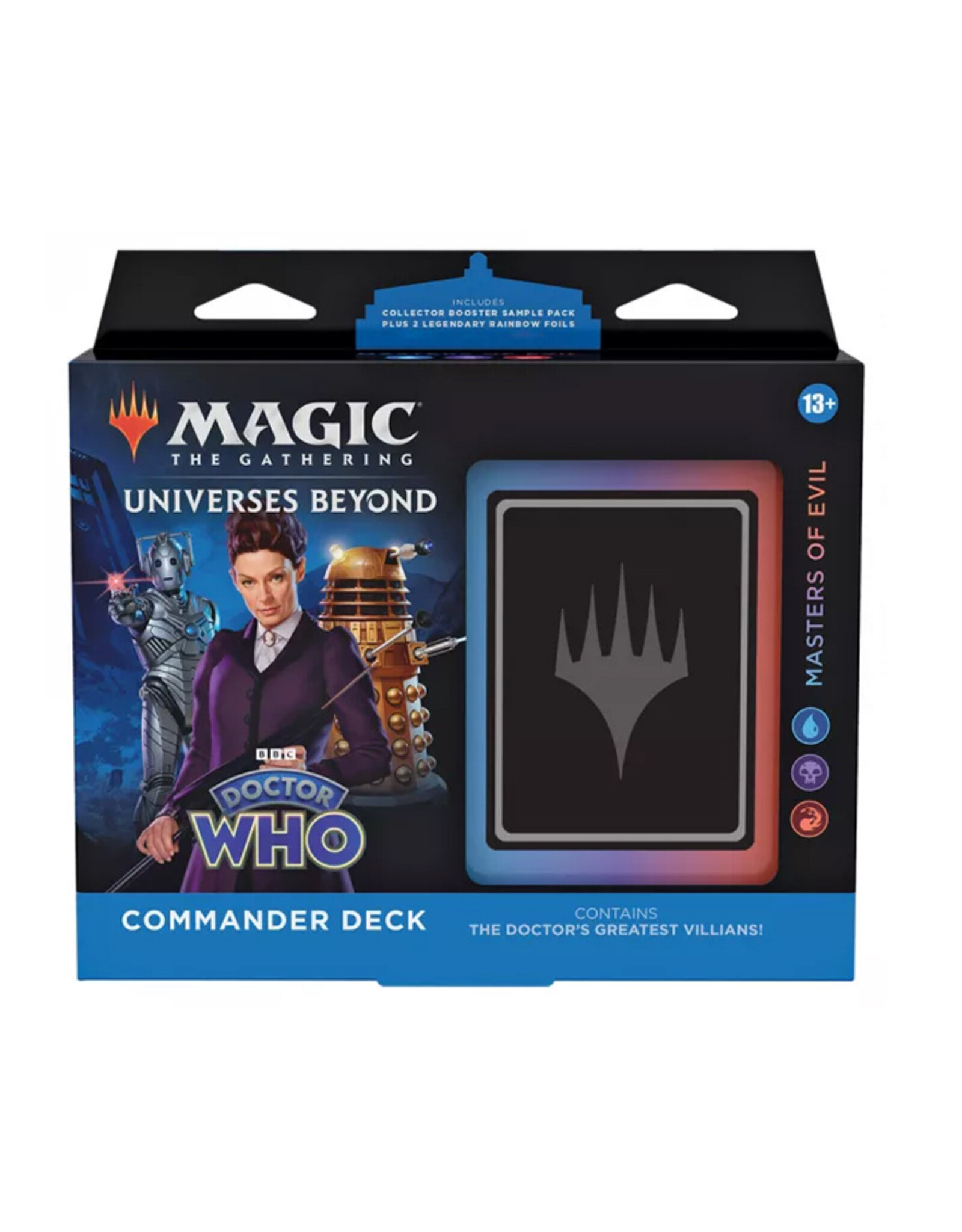 Wizards of the Coast MTG Doctor Who Commander Deck: Masters of Evil