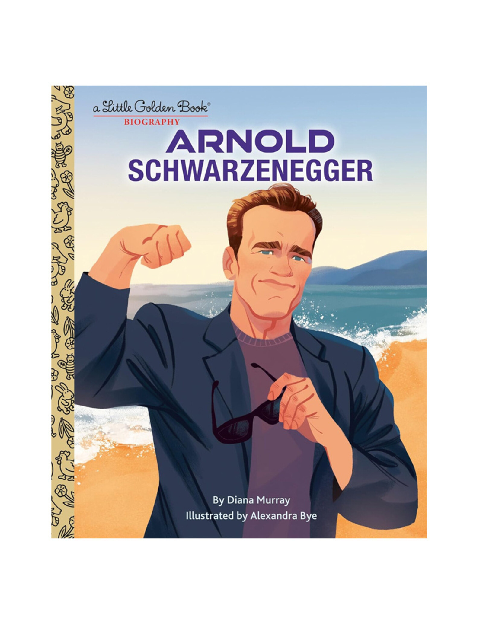 Little Golden Book Little Golden Book: Arnold Schwarzenegger
