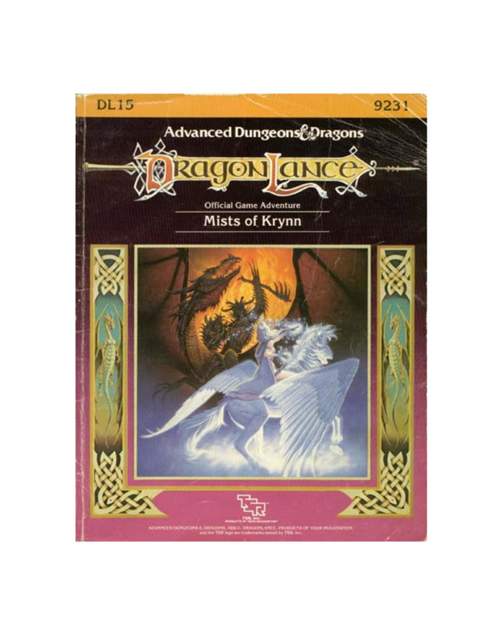 TSR USED - Advanced Dungeons & Dragons Dragon Lance: Mists of Krynn