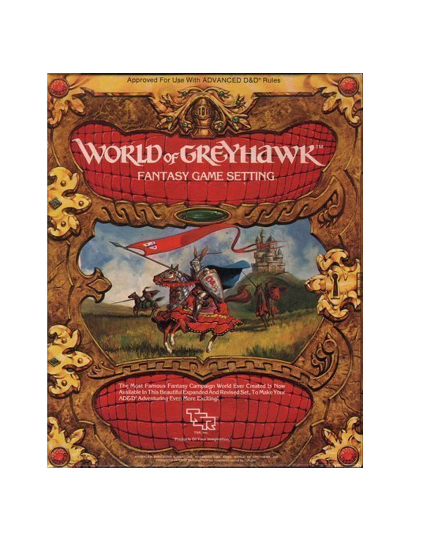 TSR USED - (No Maps) A Guide to the World of Greyhawk