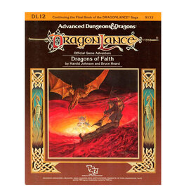 TSR USED - Advanced Dungeons & Dragons Dragon Lance: Dragons of Faith DL12