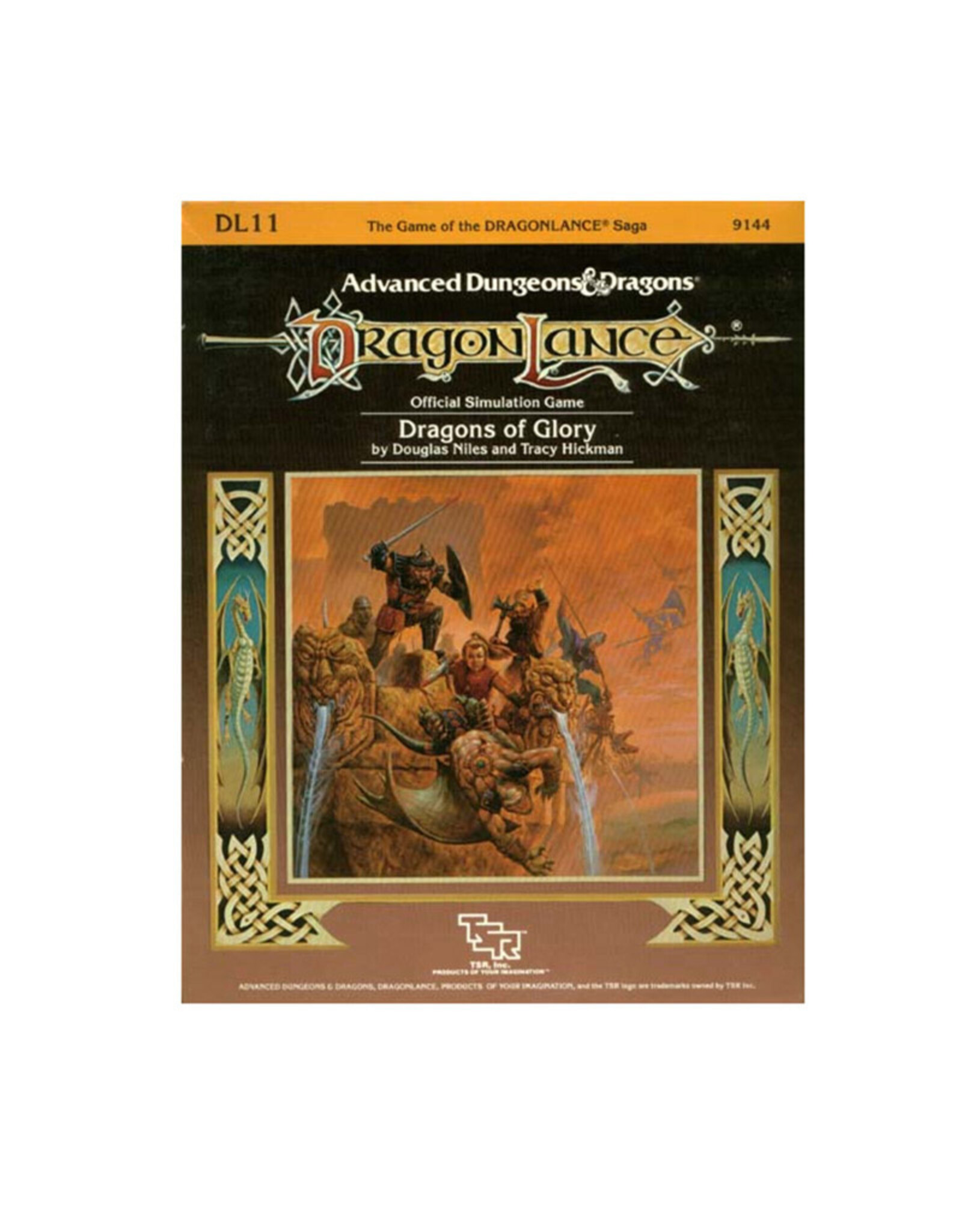 TSR USED - Advanced Dungeons & Dragons Dragon Lance: Dragons of Glory DL11