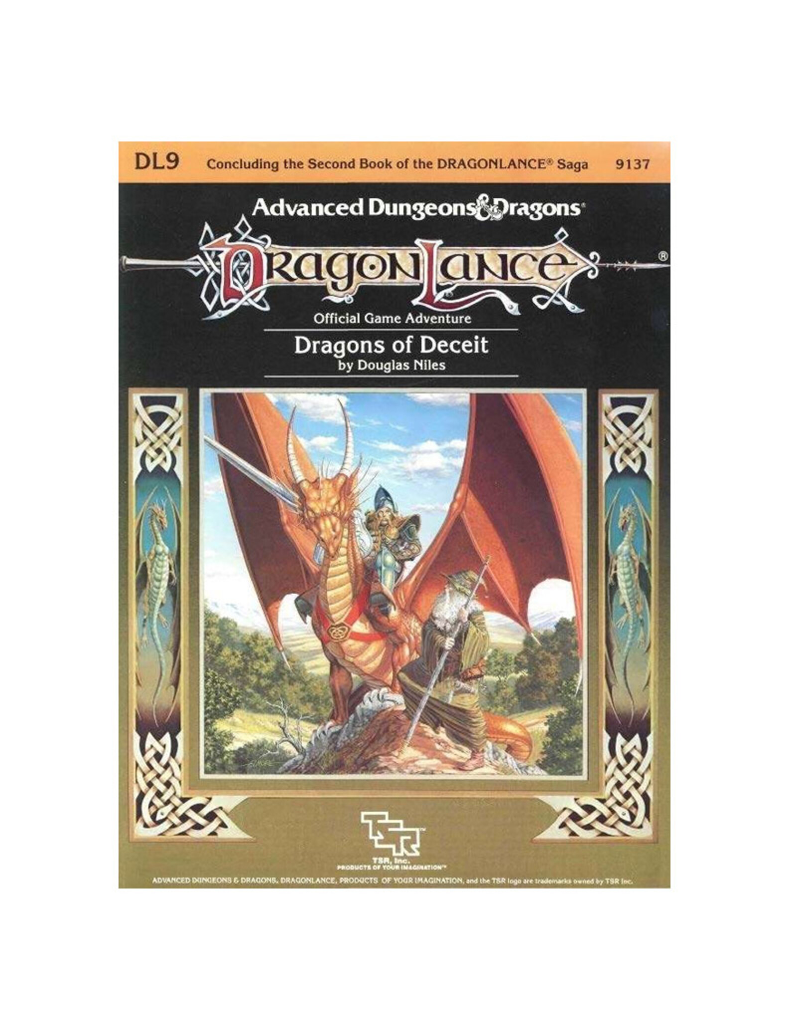 TSR USED - Advanced Dungeons & Dragons Dragon Lance: Dragons of Deceit DL9
