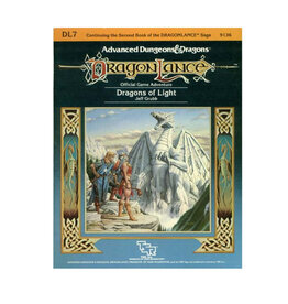 TSR USED - Advanced Dungeons & Dragons Dragon Lance: Dragons of Light DL7