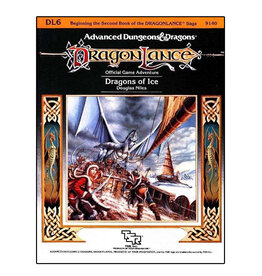 TSR USED - Advanced Dungeons & Dragons Dragon Lance: Dragons of Ice DL6