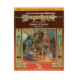 TSR USED - Advanced Dungeons & Dragons Dragon Lance: Dragons of Mystery DL5