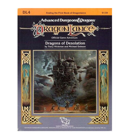 TSR USED - Advanced Dungeons & Dragons Dragon Lance: Dragons of Desolation DL4