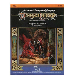 TSR USED - Advanced Dungeons & Dragons Dragon Lance: Dragons of Flame DL2
