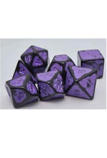 Foam Brain 7ct Dice Set: Timeworn Purple RPG Dice