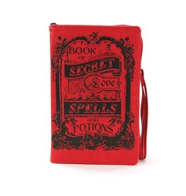 Comeco Book Of Spells For Love Book Clutch Bag In Vinyl Material  #80362