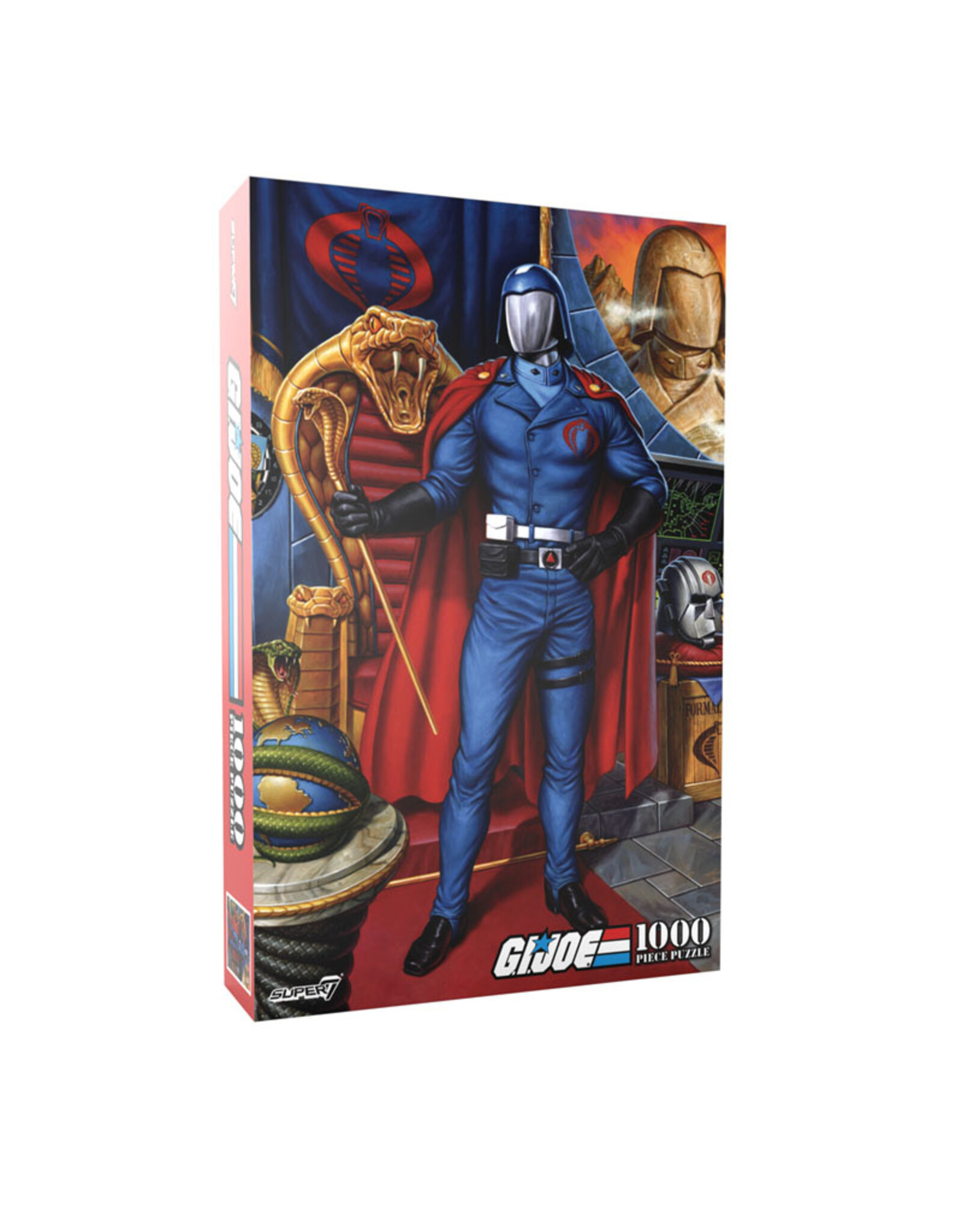 Super7 G.I. Joe Cobra Commander 1,000 Piece Puzzle
