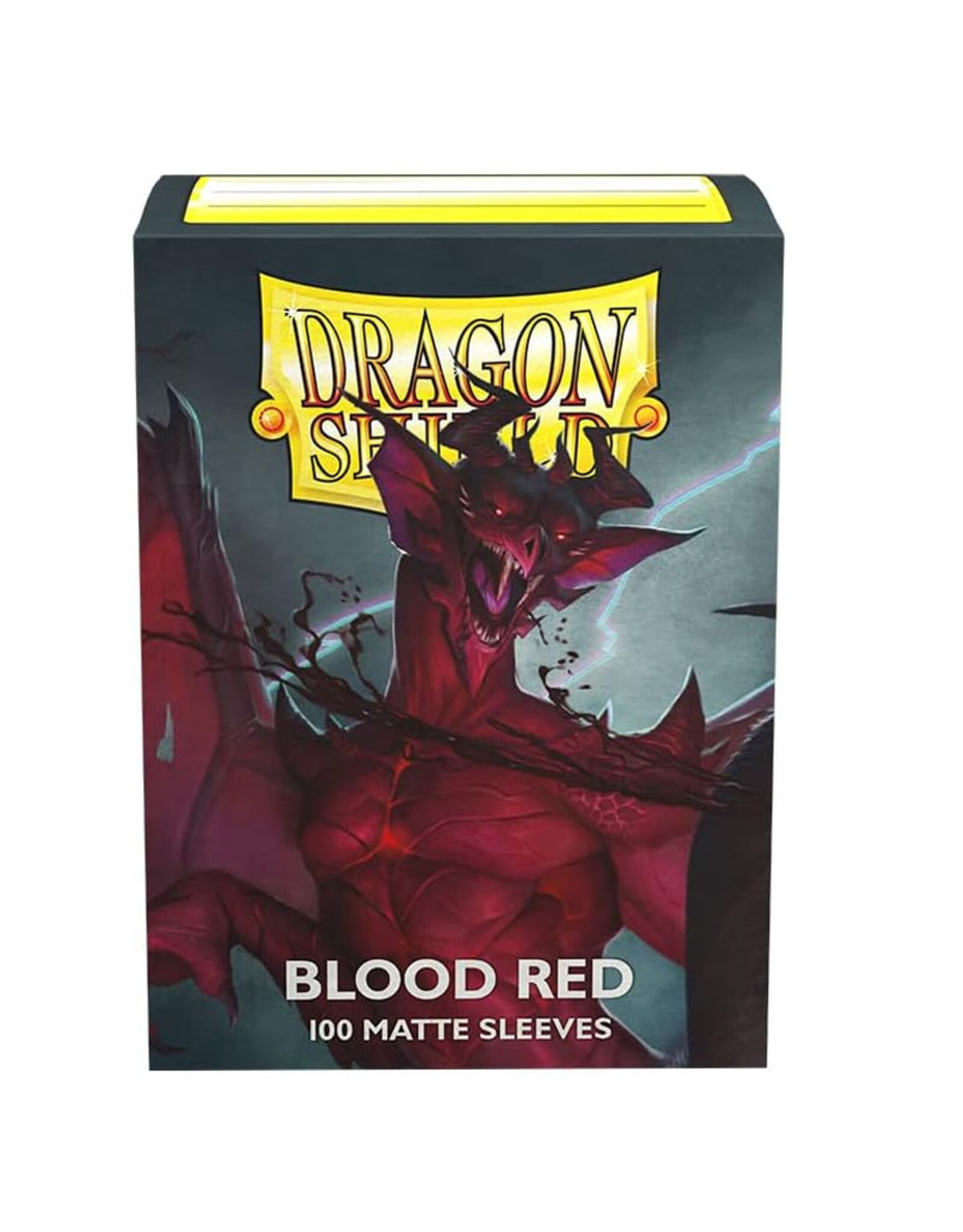 Arcane TinMen Dragon Shield Blood Red Matte Sleeves
