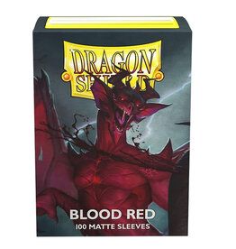 Arcane TinMen Dragon Shield Blood Red Matte Sleeves