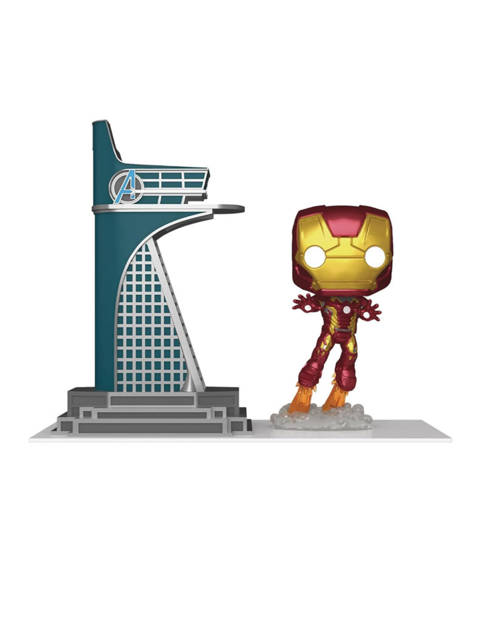 Funko POP! Marvel Avengers Tower & Iron Man PX Exclusive 35