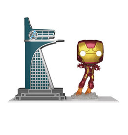 Funko POP! Marvel Avengers Tower & Iron Man PX Exclusive 35