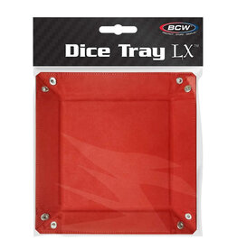 BCW Dice Tray: LX : Square Red