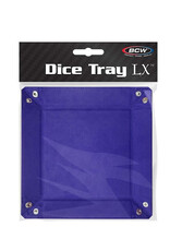 BCW Dice Tray: LX : Square Blue