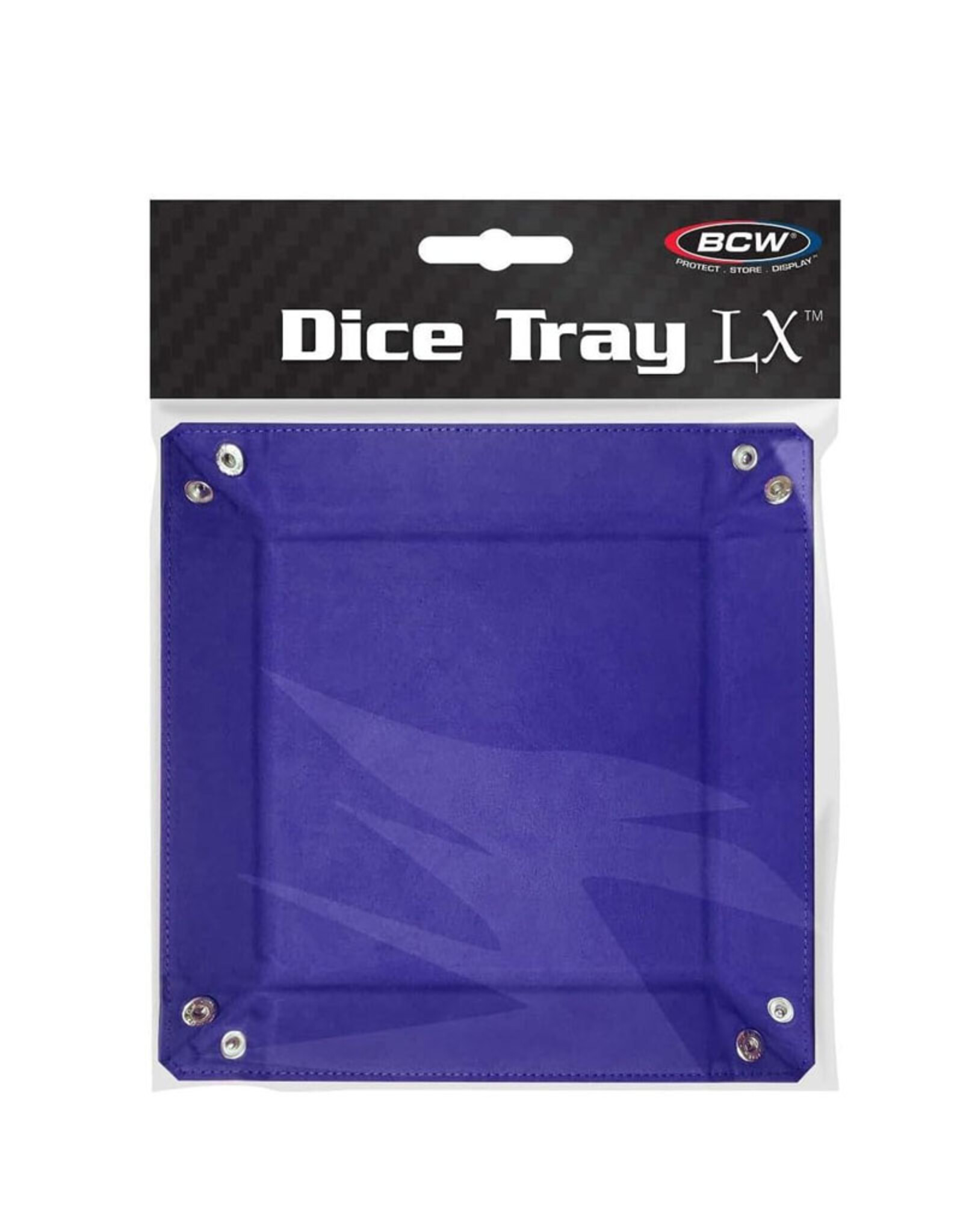 BCW Dice Tray: LX : Square Blue