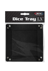 BCW Dice Tray: LX : Square Black