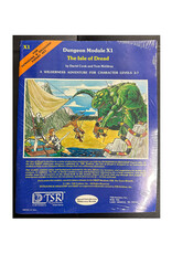 TSR Dungeon Module X1: The Isle of Dread - A Wilderness Adventure for Character Levels 3-7 (1980)