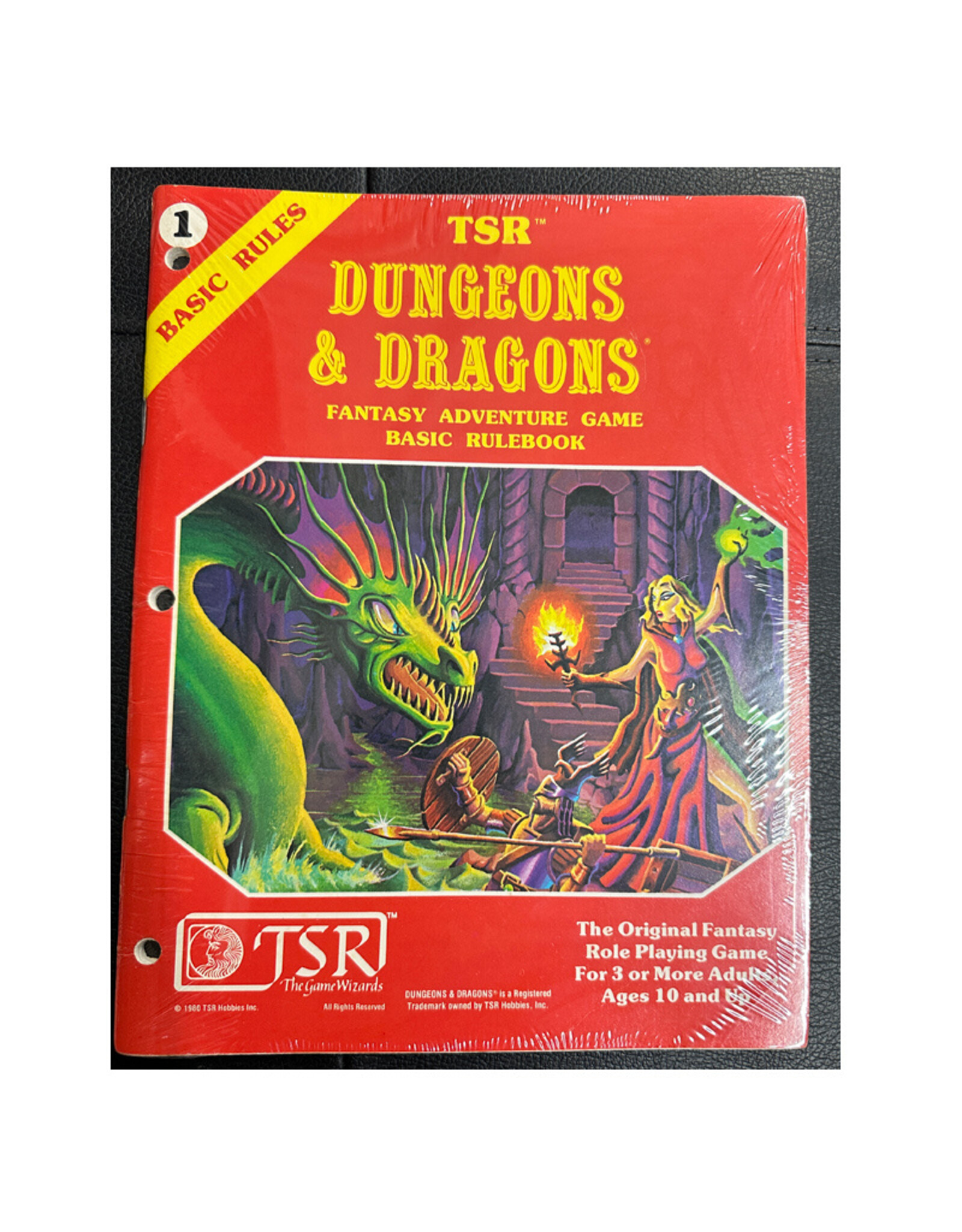 TSR Dungeons & Dragons Fantasy Adventure Game: Basic Rulebook #1 (1980)