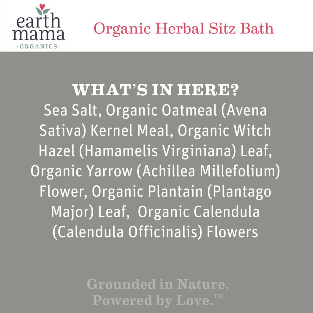 Earth Mama Angel Baby Earth Mama Organics Herbal Sitz Bath