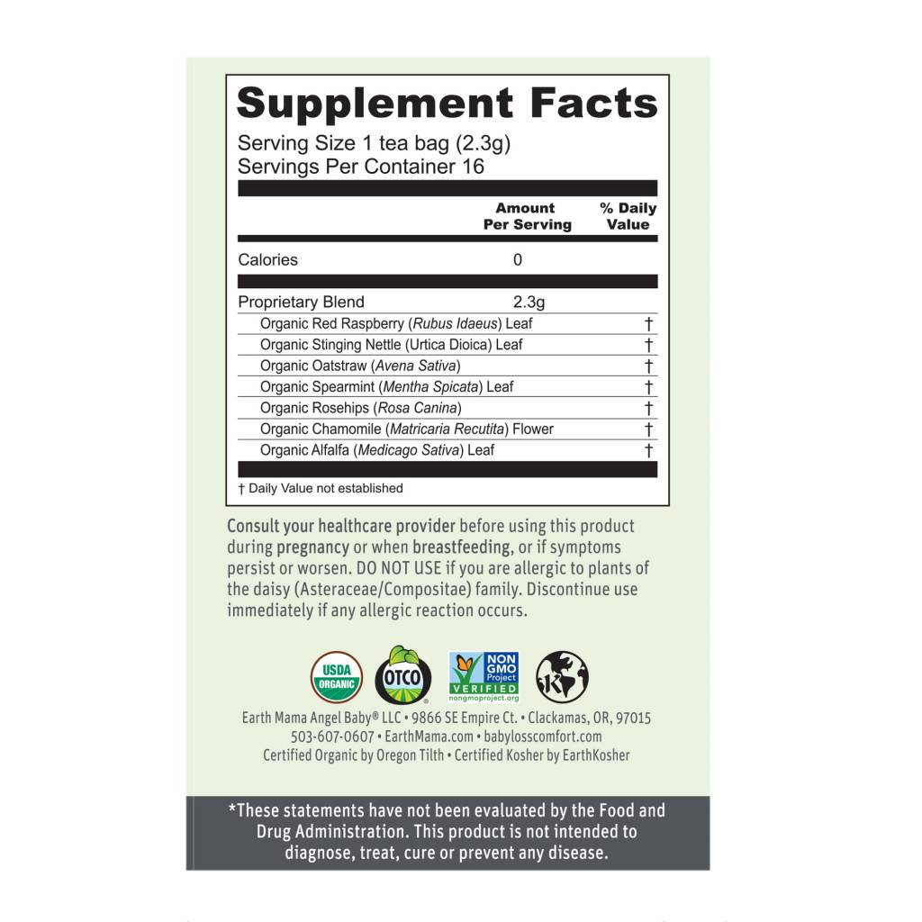 Earth Mama Angel Baby Earth Mama Organics  Third Trimester Tea
