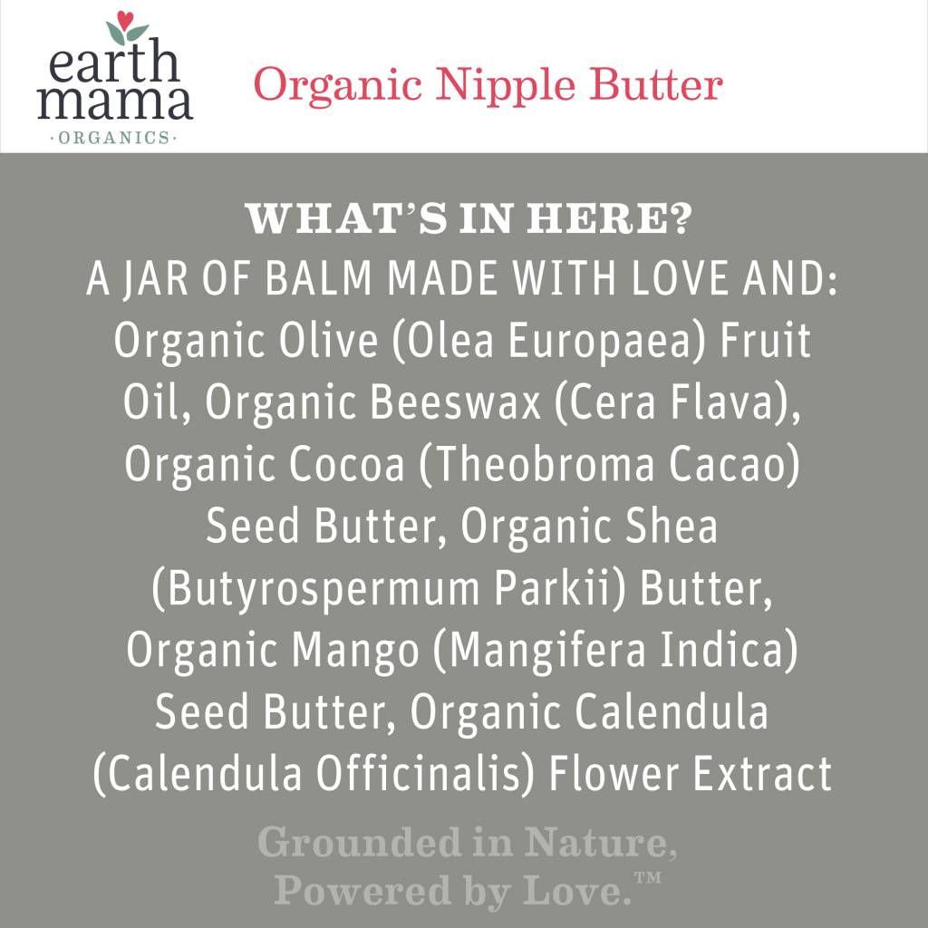 Earth Mama Angel Baby Earth Mama Organics Nipple Butter
