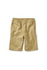 Tea Collection Easy Does It Twill Shorts - Sparrow