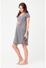 Ripe Maternity Blake Nursing Nightie - Gunship