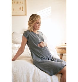Ripe Maternity Blake Nursing Nightie - Gunship