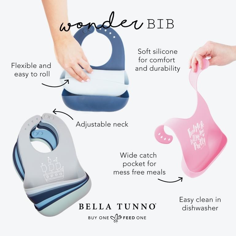 Bella Tunno Wonder Bucket Bib - Hunk