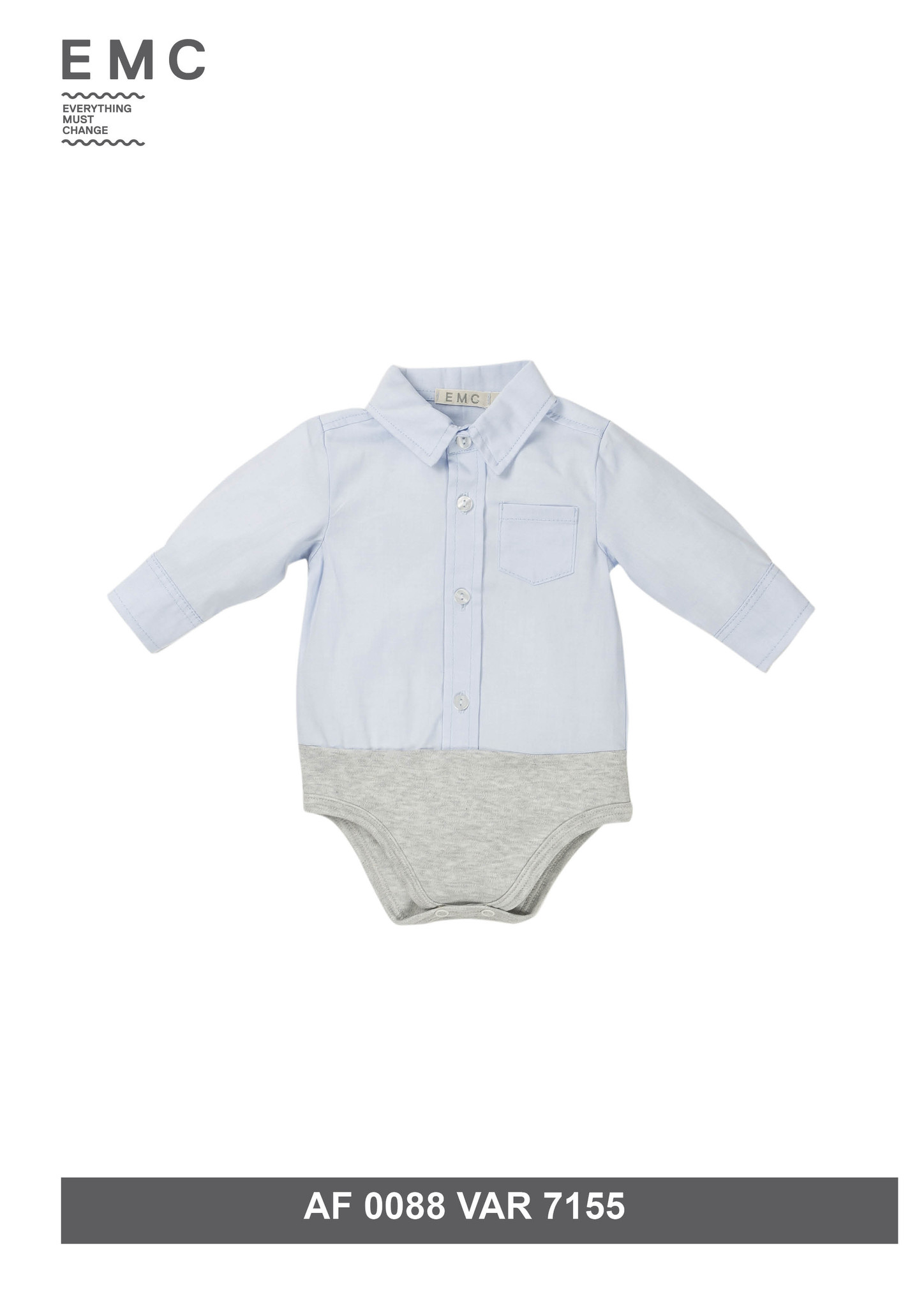 baby oxford bodysuit