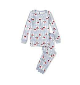 Tea Collection Tea Collection Cotton Two-Piece Pajamas - Dressy Llama