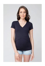 Ripe Maternity Embrace Short-Sleeved Tee - New Navy