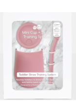EzPz Mini Cup & Straw Training System - Blush