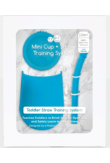 EzPz Mini Cup & Straw Training System - Blue