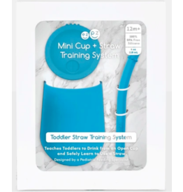 EzPz Mini Cup & Straw Training System - Blue