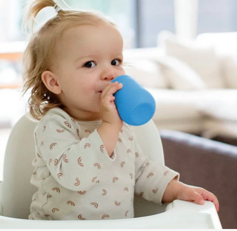 EzPz Mini Cup & Straw Training System - Blue