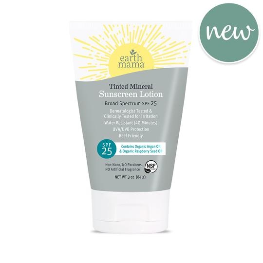 Earth Mama Angel Baby Tinted Mineral SPF 25 Sunscreen
