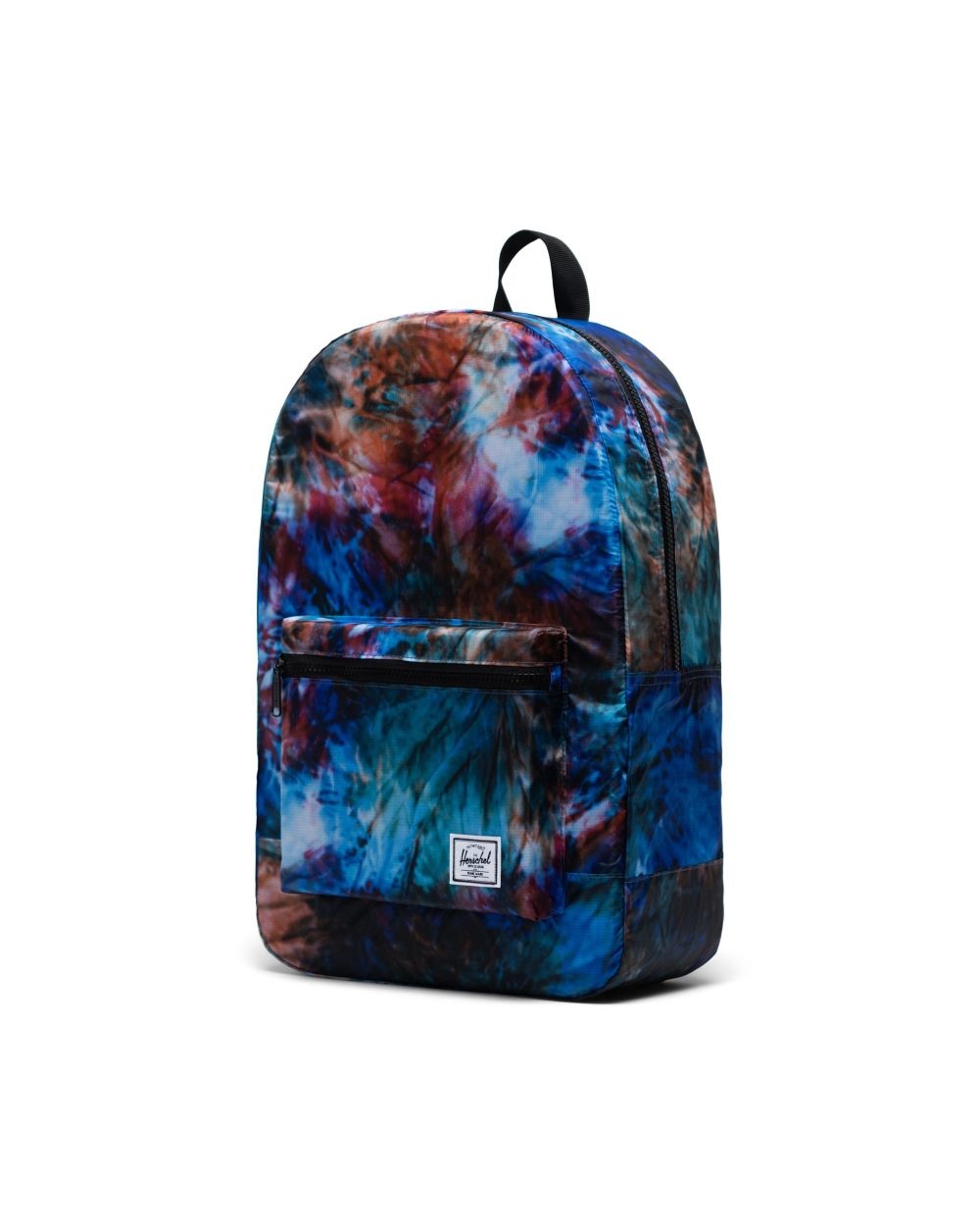 Herschel Herschel Fullsize Backpack w/folding bag - Cobalt Tie Dye