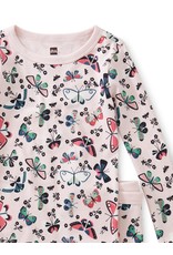 Tea Collection Butterfly Flutter Long Sleeve Baby Pajamas
