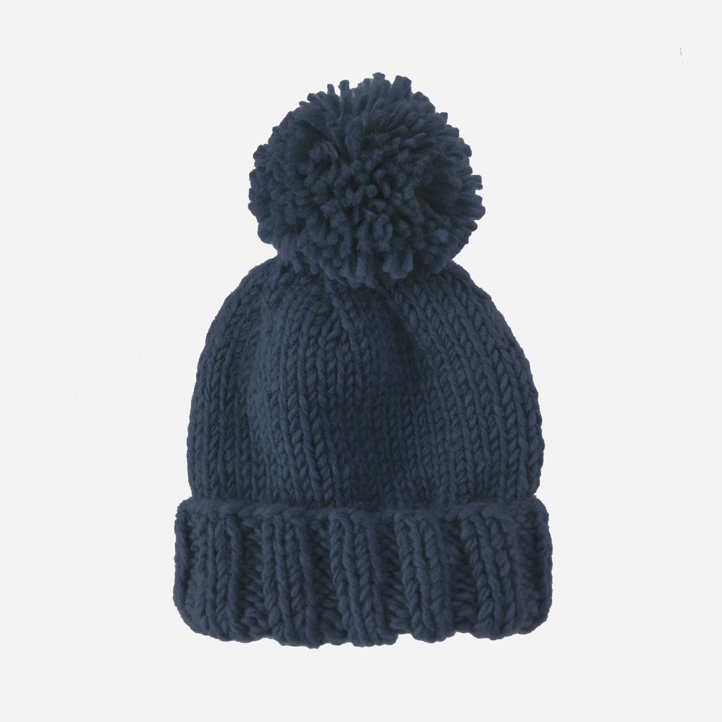 The Blueberry Hill The Blueberry Hill Classic Pompom Beanie - Navy