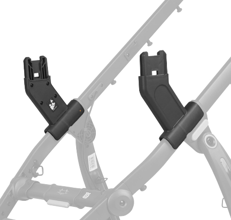 UPPAbaby UPPAbaby MESA + ARIA Car Seat Adapter for RIDGE