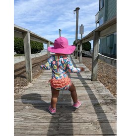 Flap Happy UPF 50+ Floppy Sun Hat - Kohala Pink