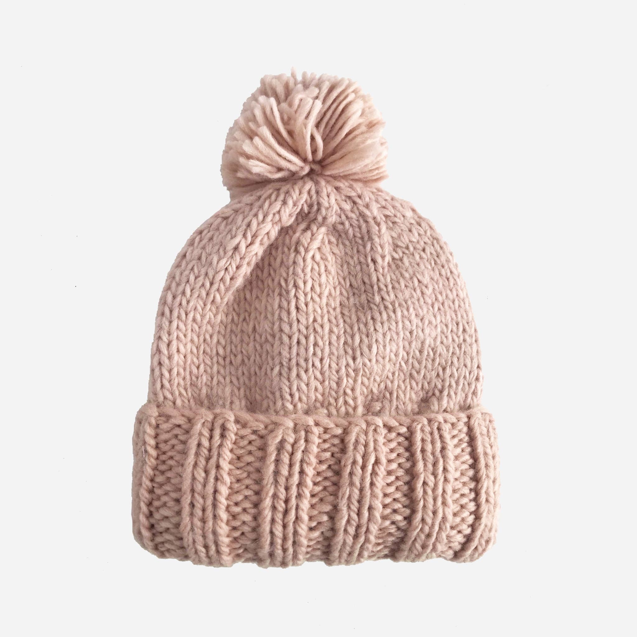 The Blueberry Hill The Blueberry Hill Classic Pompom Beanie - Blush