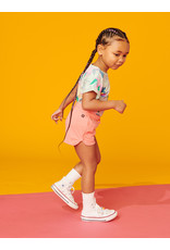 Tea Collection Pom Pom Gym Shorts - Sunset Pink