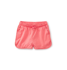 Tea Collection Pom Pom Gym Shorts - Sunset Pink