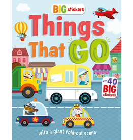EDC Publishing Big Sticker Book: Things That Go